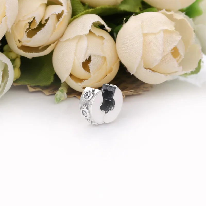 (zdjęcie do) Klips PANDORA Błyszczący Monogram 798326CZ - Wyświetl 2