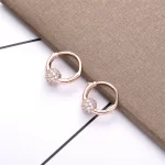 Kolczyki obręcze PANDORA Rose, cyrkonia sześcienna 288294CZ