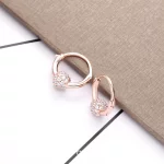 Kolczyki obręcze PANDORA Rose, cyrkonia sześcienna 288294CZ
