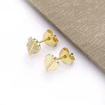 Kolczyki PANDORA Shine Shining & lśniący liść 268334CZ