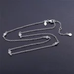 Naszyjnik PANDORA Olśniewające kropelki Dainty 590525CZ
