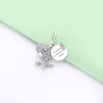 Zawieszka PANDORA Dinozaur Pavé 798186CZ
