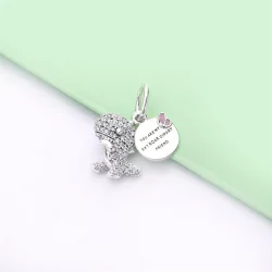 Zawieszka PANDORA Dinozaur Pavé 798186CZ