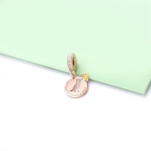 Zawieszka PANDORA Dinozaur z motylem 788180CZ