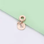 Zawieszka PANDORA Dinozaur z motylem 788180CZ