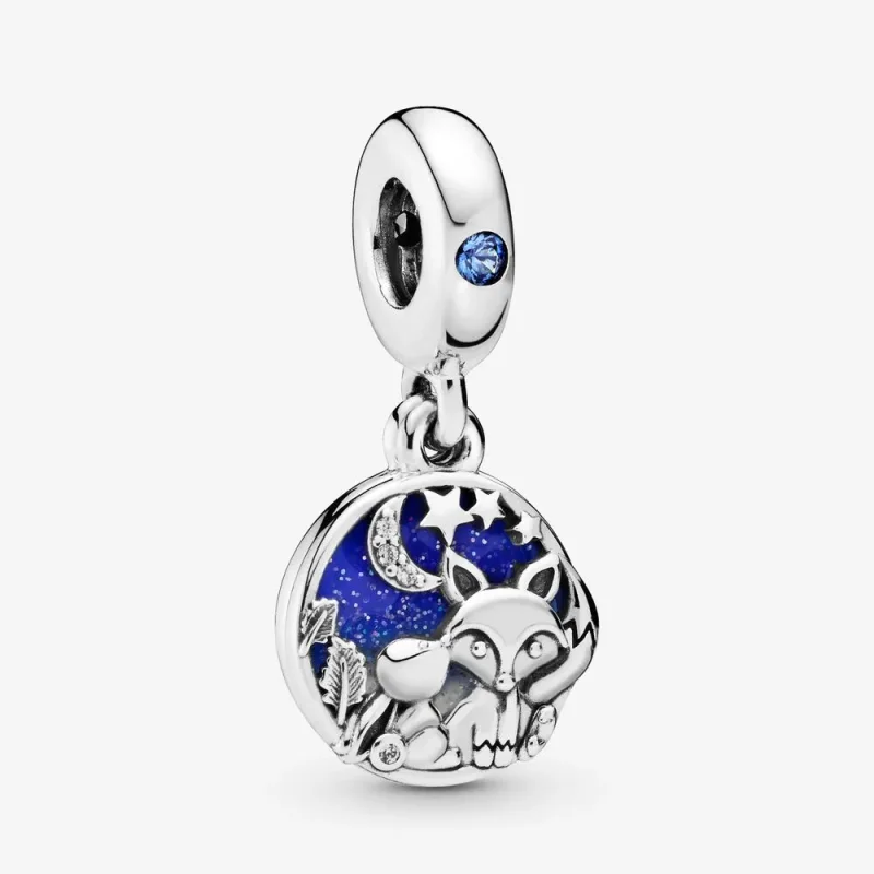 (zdjęcie do) Zawieszka PANDORA Lis i zając 798239NMB