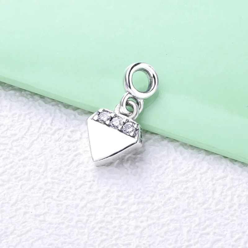 (zdjęcie do) Zawieszka PANDORA Me Mój lśniący diament 798368CZ - Wyświetl 2