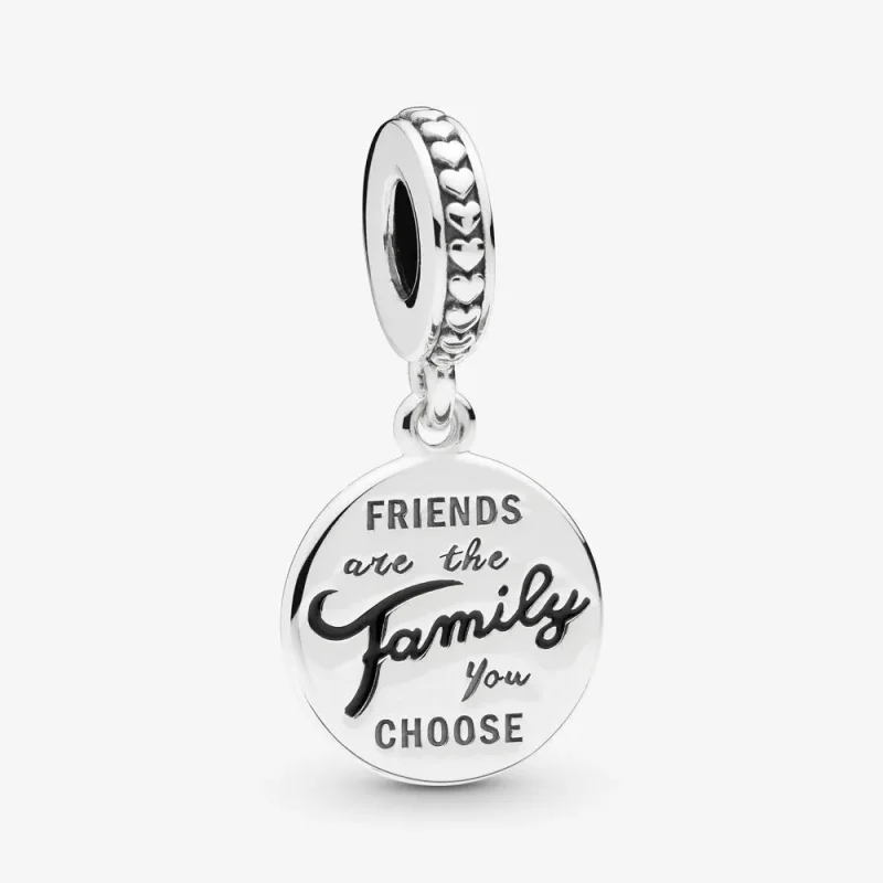 (zdjęcie do) Zawieszka PANDORA Przyjaciele są rodziną 798124EN16