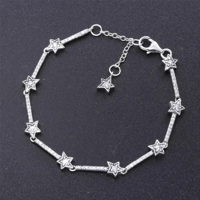 (zdjęcie do) bransoletka PANDORA z magicznymi gwiazdami 598498C01 - Wyświetl 3