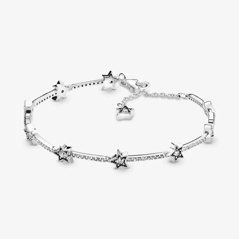 (zdjęcie do) bransoletka PANDORA z magicznymi gwiazdami 598498C01