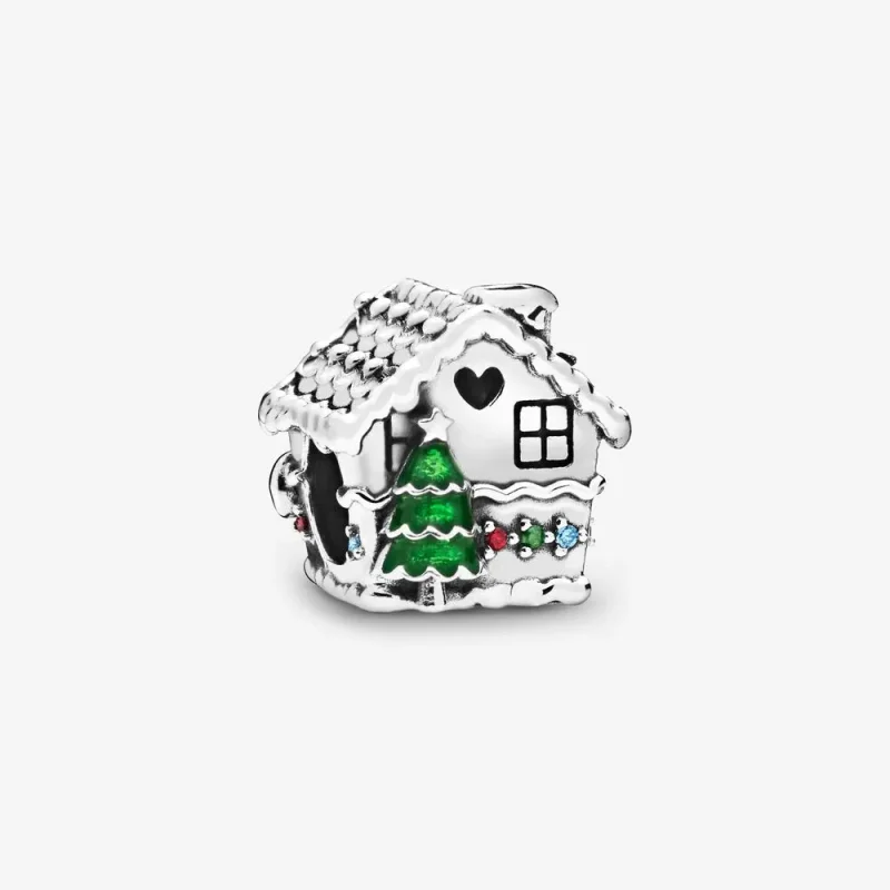 (zdjęcie do) Charms PANDORA Domek z piernika 798471C01 - Wyświetl 2