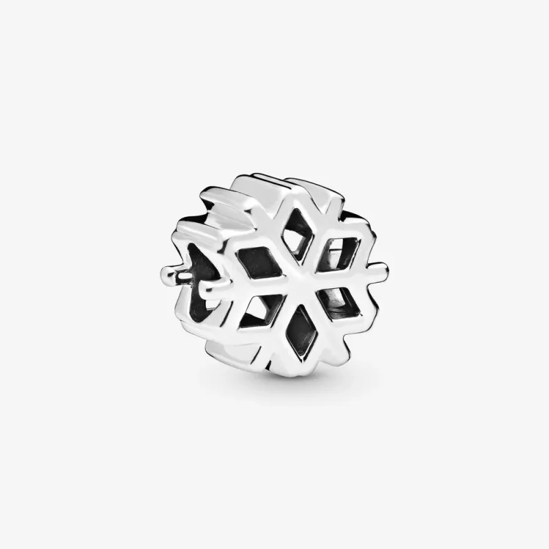 (zdjęcie do) Charms PANDORA Polerowany płatek śniegu 798469C00