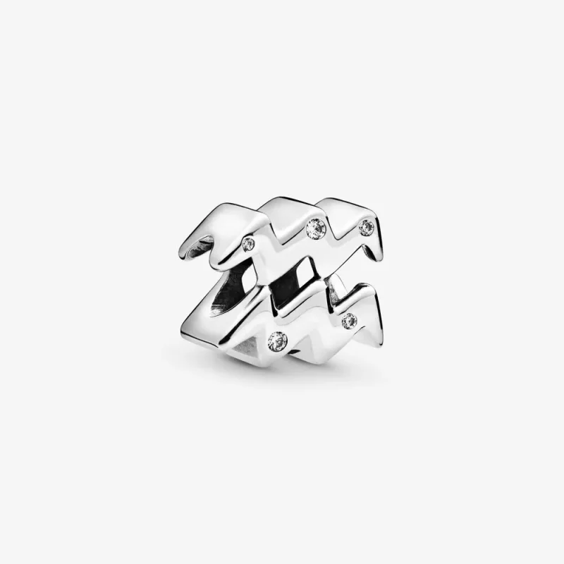 (zdjęcie do) Charms PANDORA Zodiak Lśniący Wodnik 798415C01