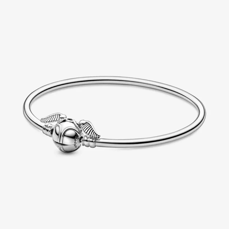 (zdjęcie do) Harry Potter, bransoletka PANDORA Złoty znicz 598619C00