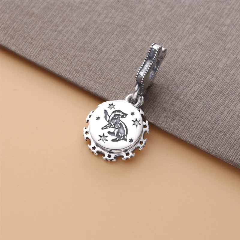(zdjęcie do) Harry Potter, Zawieszka PANDORA Hufflepuff 798832C01 - Wyświetl 2