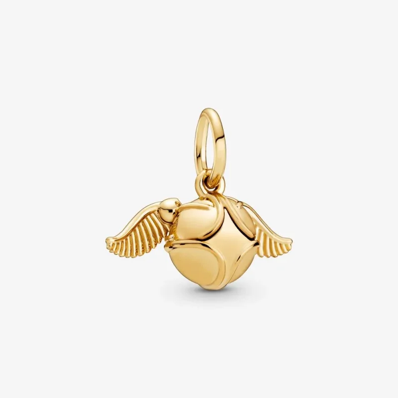 (zdjęcie do) Harry Potter, zawieszka PANDORA Złoty znicz 368618C00