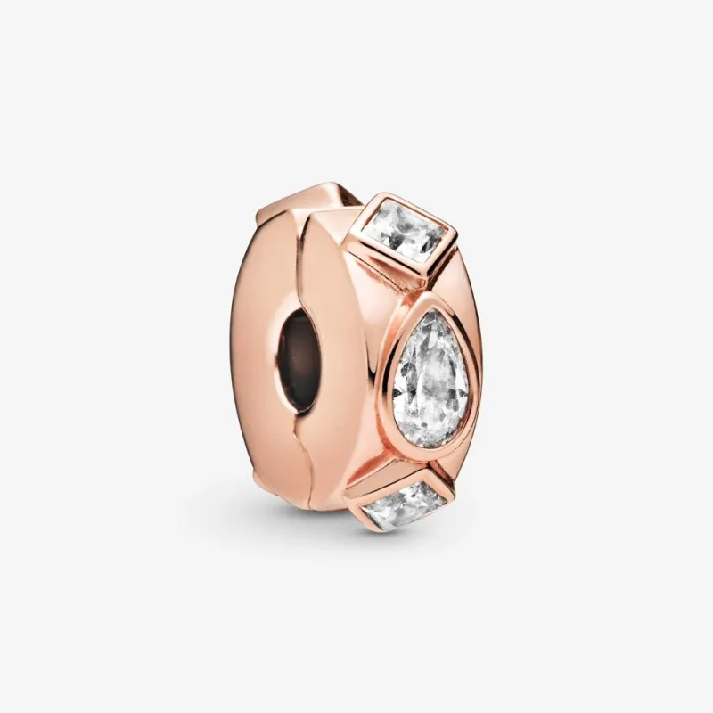 (zdjęcie do) Klips PANDORA Geometryczne kształty 788429C01