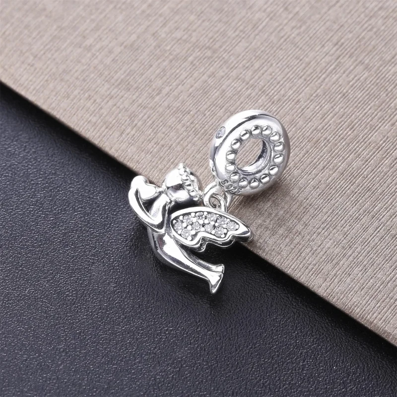 (zdjęcie do) Zawieszka PANDORA Anioł miłości 798484C01 - Wyświetl 4