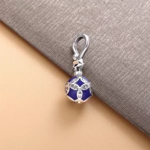 Zawieszka PANDORA Błękitna bombka 798512C01