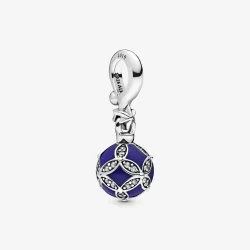 Zawieszka PANDORA Błękitna bombka 798512C01