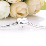 Charm PANDORA Ciocia Miłość Serce 798261CZ