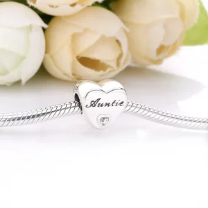 Charm PANDORA Ciocia Miłość Serce 798261CZ