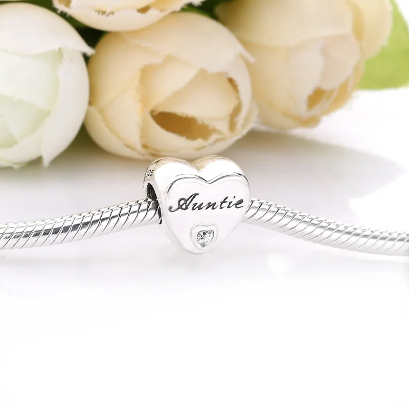 (zdjęcie do) Charm PANDORA Ciocia Miłość Serce 798261CZ - Wyświetl 2