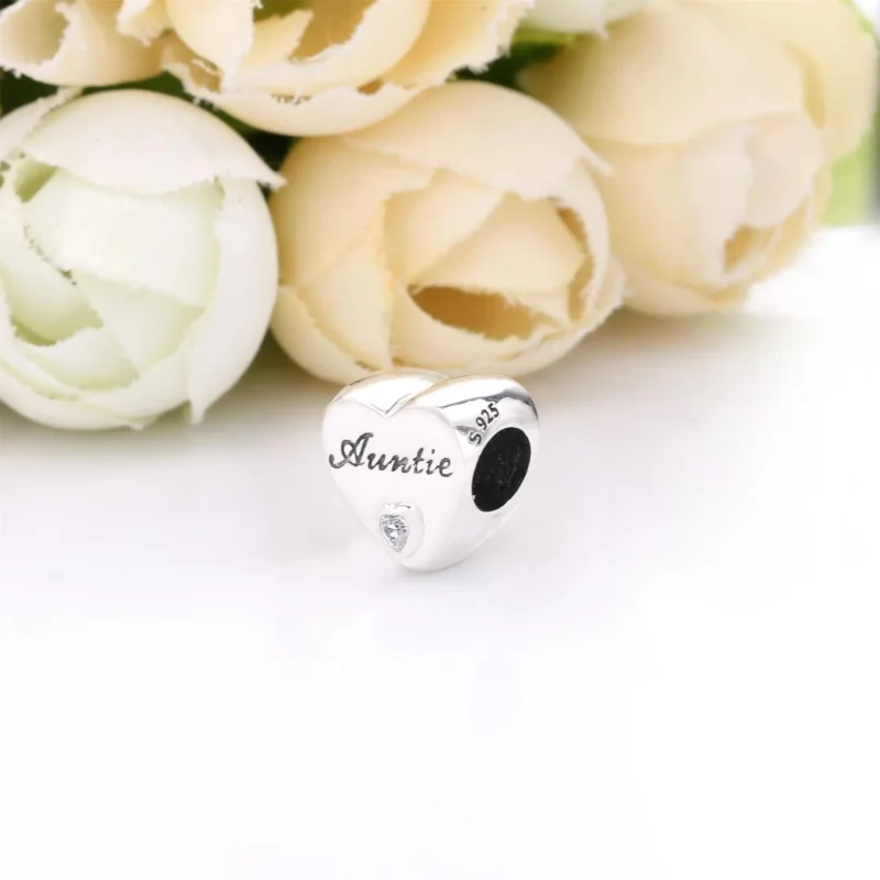 (zdjęcie do) Charm PANDORA Ciocia Miłość Serce 798261CZ - Wyświetl 3