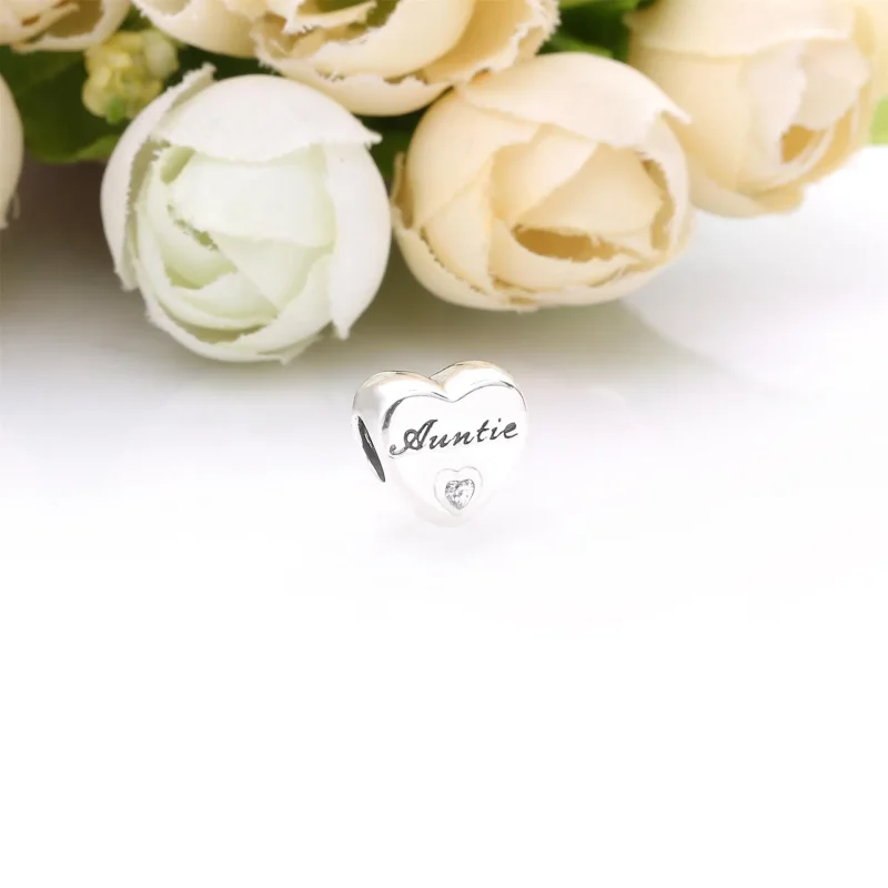 (zdjęcie do) Charm PANDORA Ciocia Miłość Serce 798261CZ - Wyświetl 4