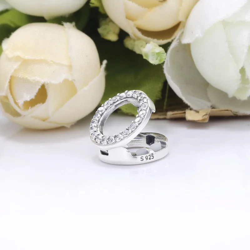 (zdjęcie do) Klips PANDORA Koło pavé 798600C01 - Wyświetl 3