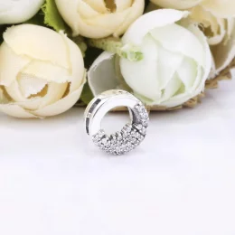 Klips PANDORA Lśniące sople 798475C01
