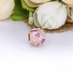 Charms Pandora Różowa stokrotka pavé 788797C01
