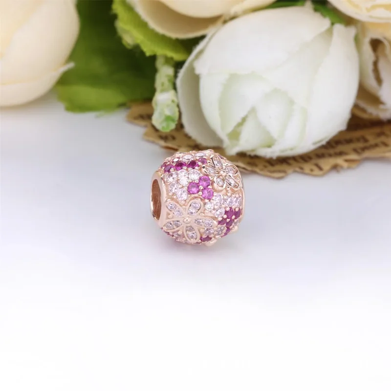 (zdjęcie do) Charms Pandora Różowa stokrotka pavé 788797C01 - Wyświetl 2
