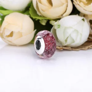 Charms Pandora Różowe fale Murano 798872C00
