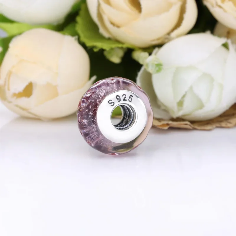 (zdjęcie do) Charms Pandora Różowe fale Murano 798872C00 - Wyświetl 3