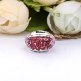 Charms Pandora Różowe fale Murano 798872C00