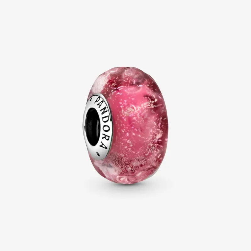 (zdjęcie do) Charms Pandora Różowe fale Murano 798872C00