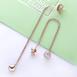 Kolczyki Pandora Rose, cyrkonia sześcienna 288325CZ