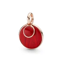 Red murano glass pendant