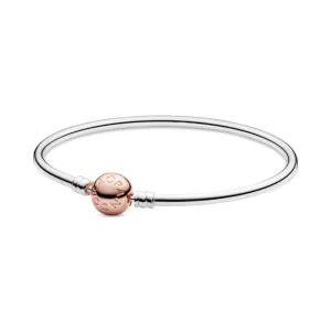 Bransoletka Bangle Pandora Moments - 580713 (zdjęcie do) Bransoletka Bangle Pandora Moments - 580713