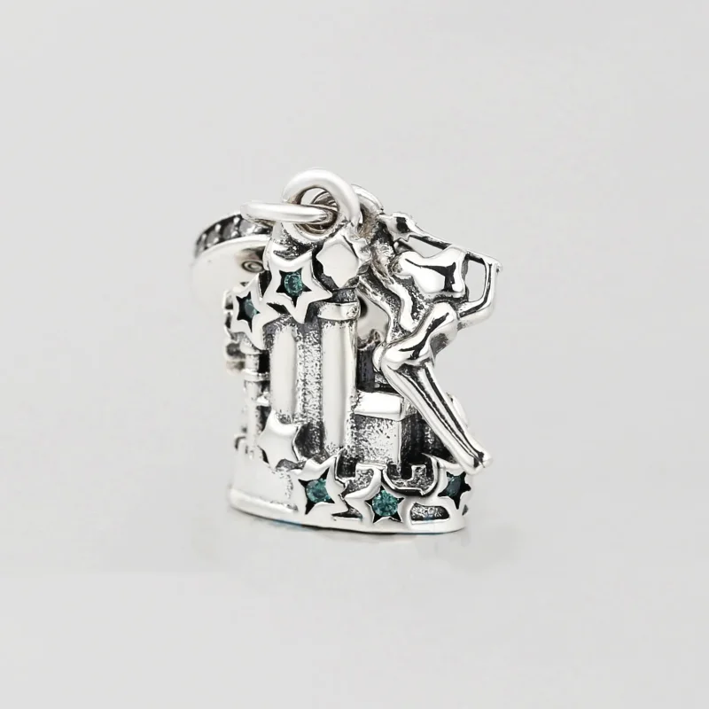 (zdjęcie do) Disney parks sparkling castle tinker bell dangle charm - Wyświetl 3