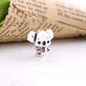 Charms Surfujący koala