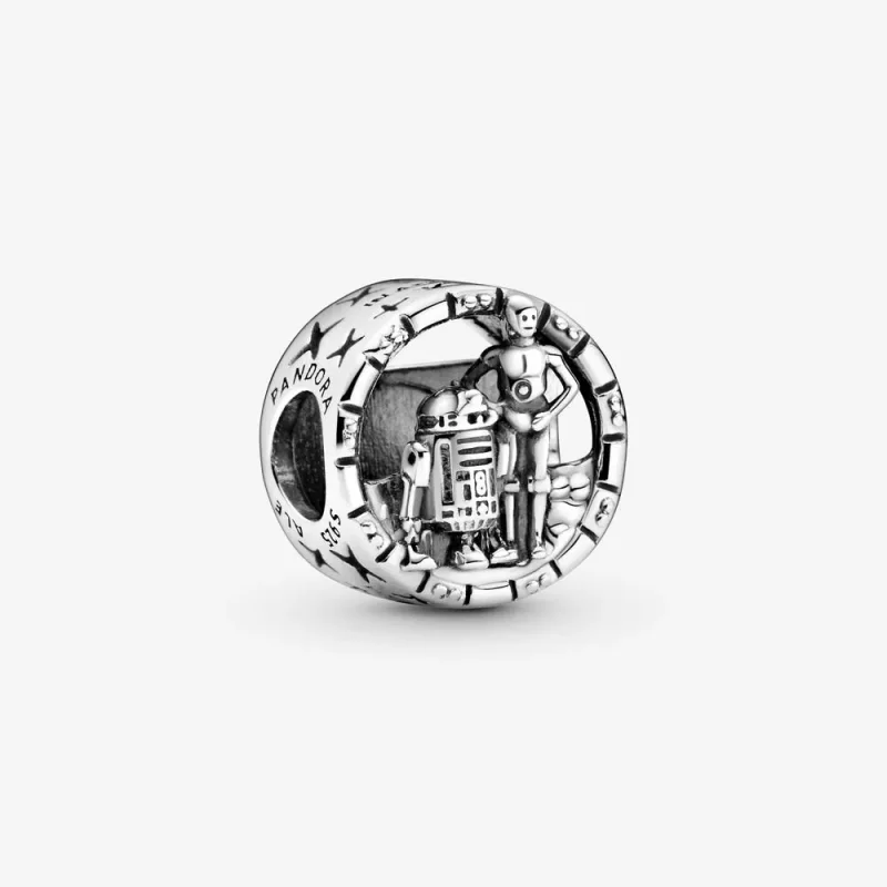 (zdjęcie do) Ażurowy charms Star Wars C-3PO i R2-D2