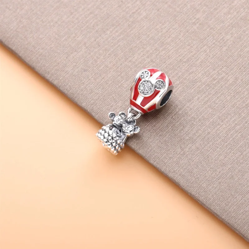 (zdjęcie do) Zawieszka PANDORA Disney, Balon na gorące powietrze prawdziwej miłości - Wyświetl 2