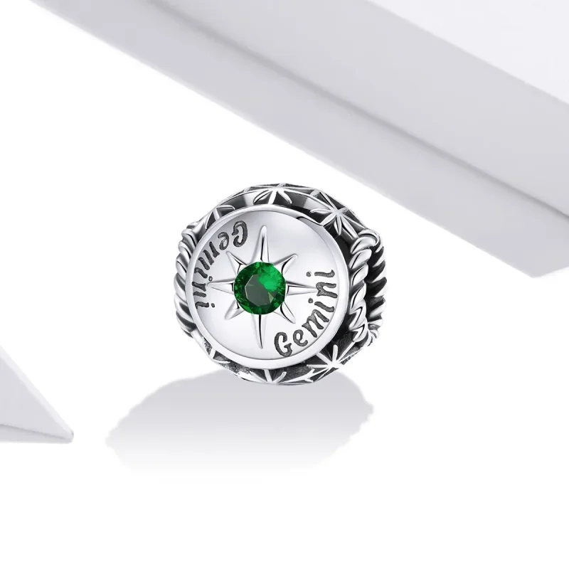 (zdjęcie do) Charms Typu Pandora Błyszczące Bliźnięta - SCC1725-7 - Wyświetl 2