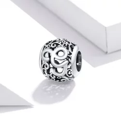 Charms Typu Pandora Kwiatowa Ażurowy Litera G - SCC1444-G