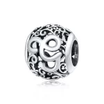 Charms Typu Pandora Kwiatowa Ażurowy Litera G - SCC1444-G