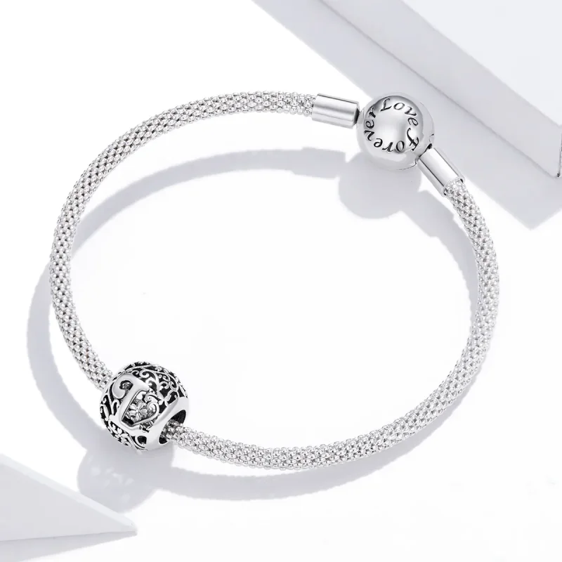 (zdjęcie do) Charms Typu Pandora Kwiatowa Ażurowy Litera L - SCC1444-L - Wyświetl 3