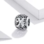 Charms Typu Pandora Kwiatowa Ażurowy Litera X - SCC1444-X
