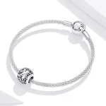 Charms Typu Pandora Kwiatowa Ażurowy Litera X - SCC1444-X